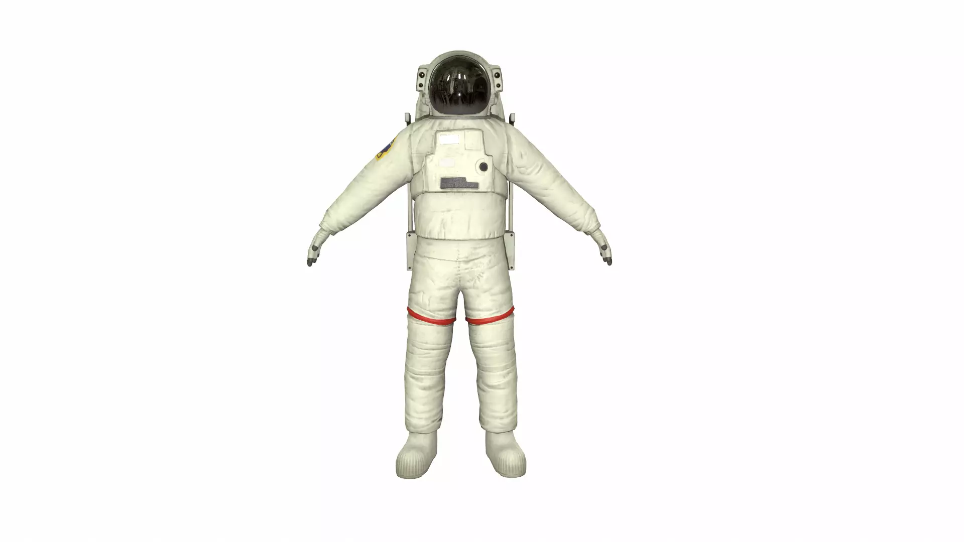 Generic Astronaut Low Poly Low-poly 3D model