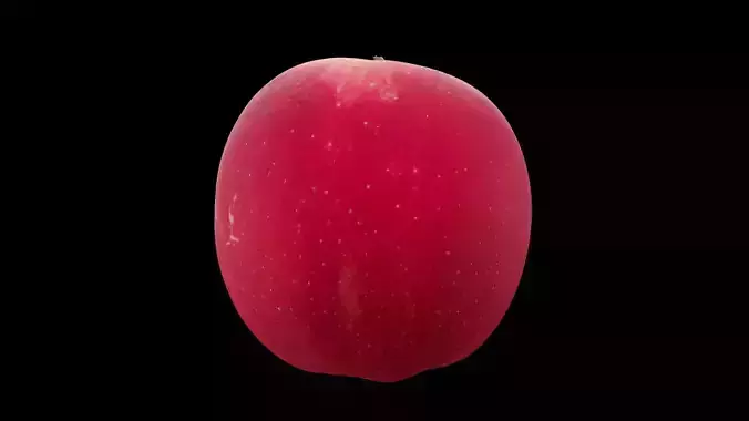 Red Apple Fruit 3D model 5