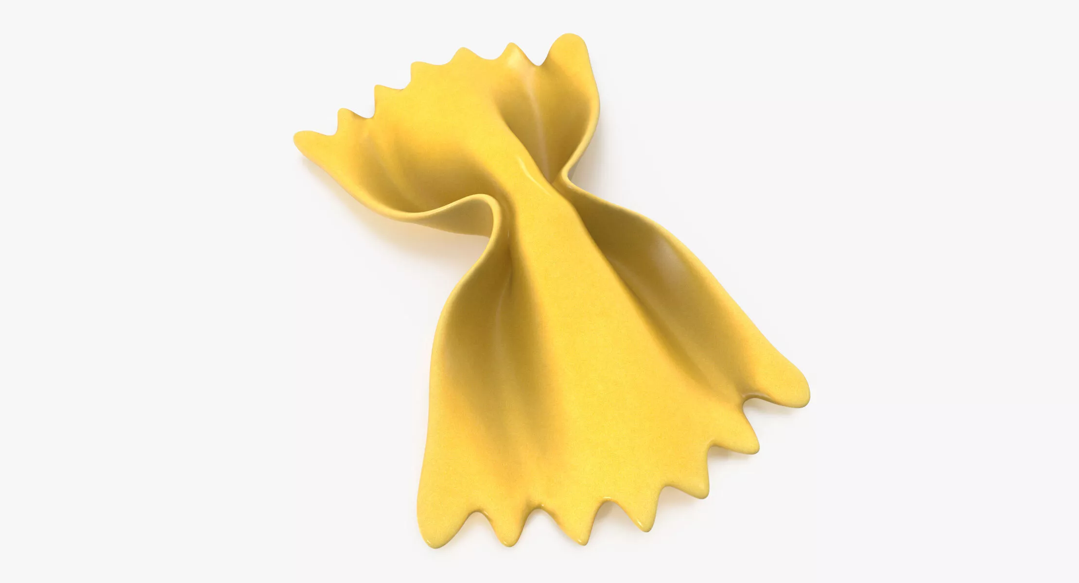 Pasta Farfalle 3D model