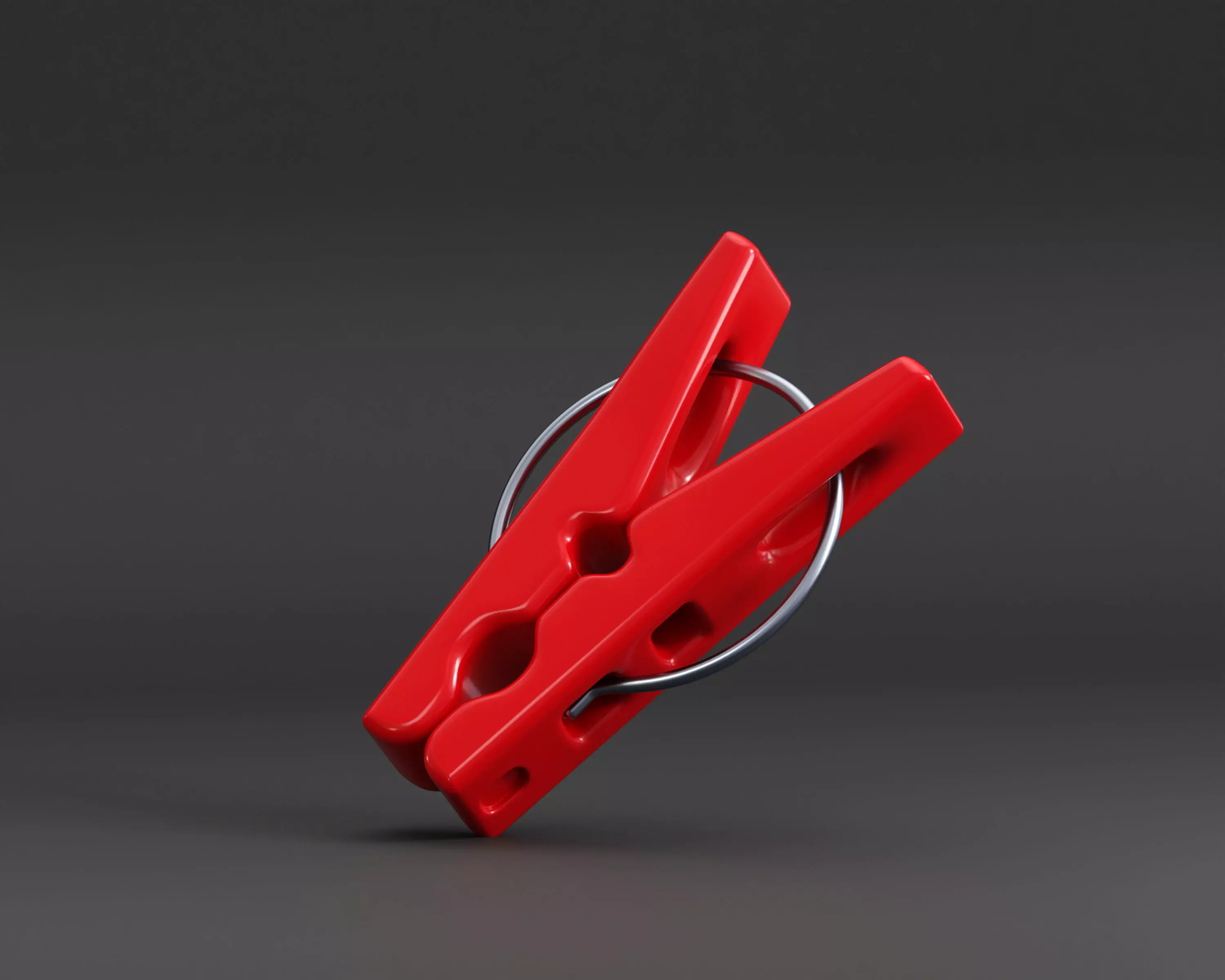 Clothes Clip Low-poly 3D model