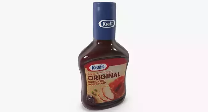 BBQ Sauce 3D model