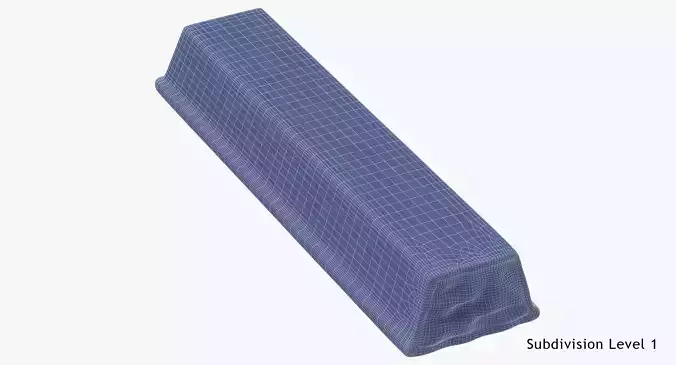 Chocolate Bar 3D model 5