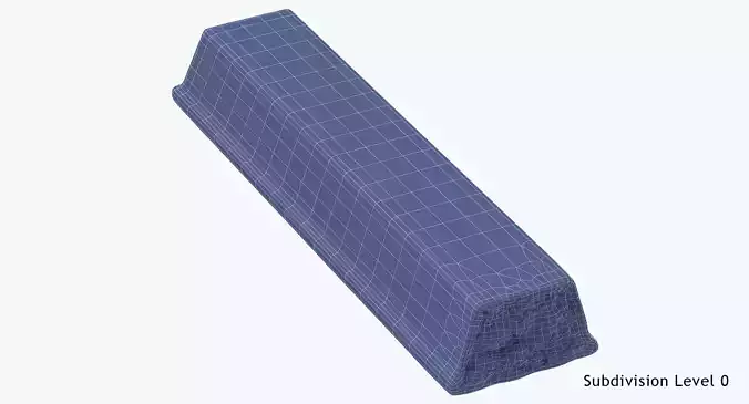 Chocolate Bar 3D model 4