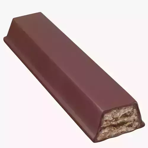Chocolate Bar 3D model 2