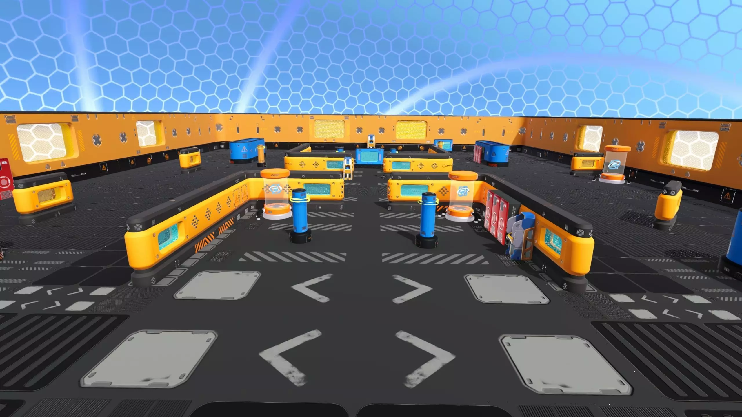 Sci-Fi Arena Pack 2 Low-poly 3D model
