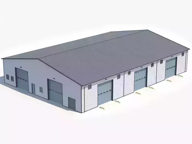 Warehouse Building 48 PBR