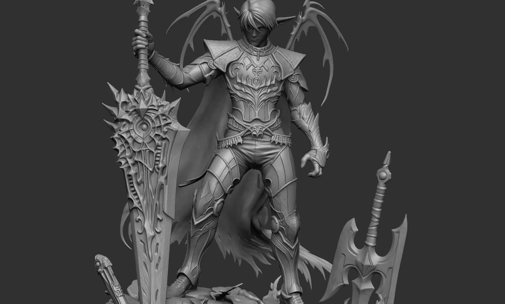 Lineage 2 Figure 3D print model