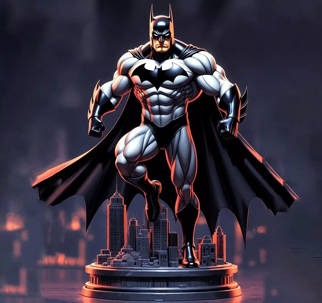 Gotham Guardian Batman Dark Knight 3D print model
