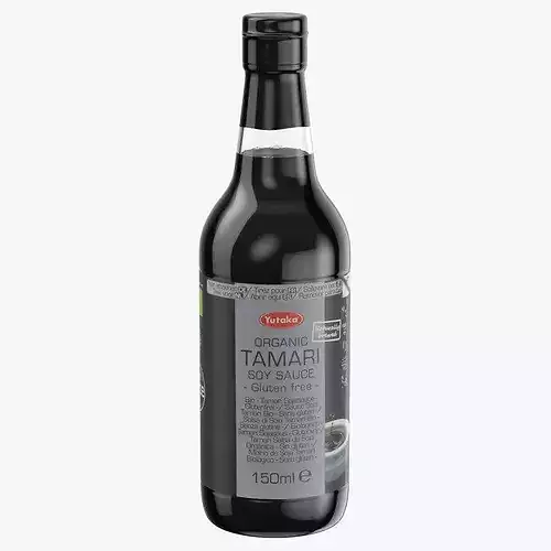 Soy Sauce Bottle 01 3D model