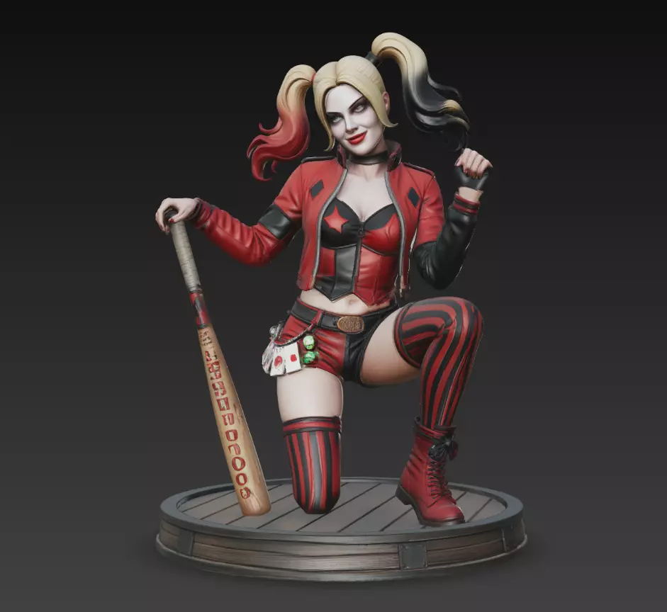 Harley Quinn 3D print model