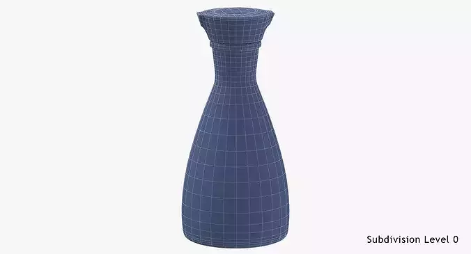 Soy Sauce Bottle 02 Generic 3D model 2