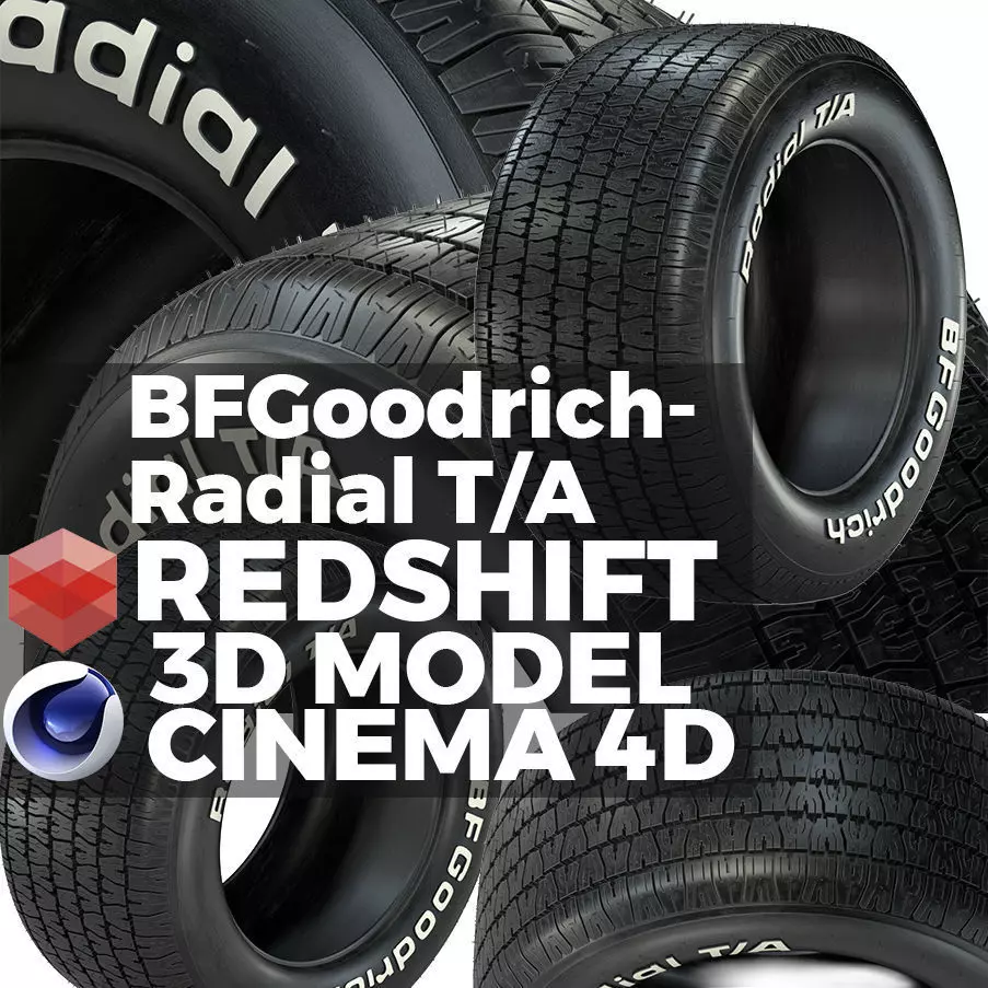 BFGoodrich Radial TA v2 3D model