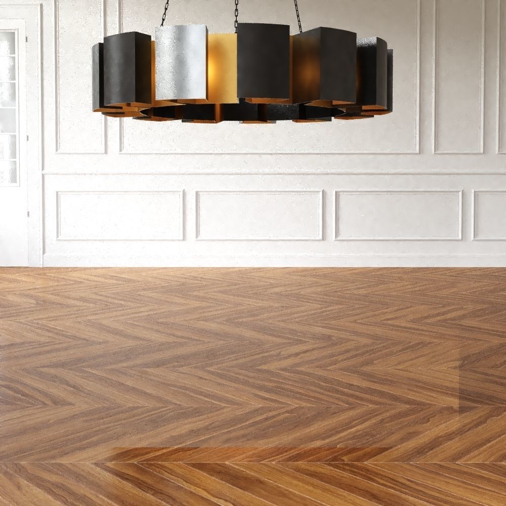 Arteriors Vaughn Fixed Chandelier  Low-poly 3D model_10