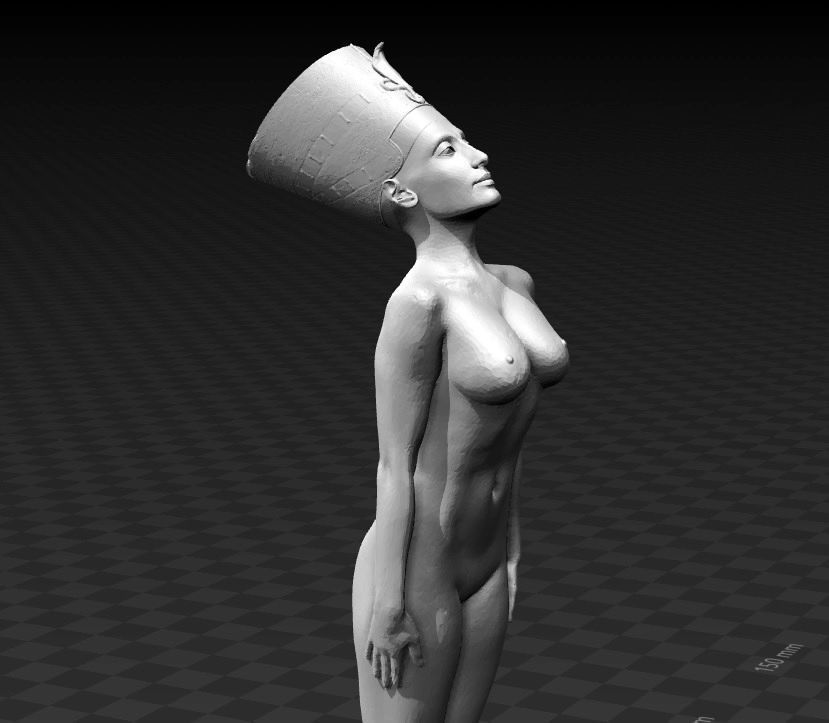 Nefertiti - Beauty of Aten 3D print model_2