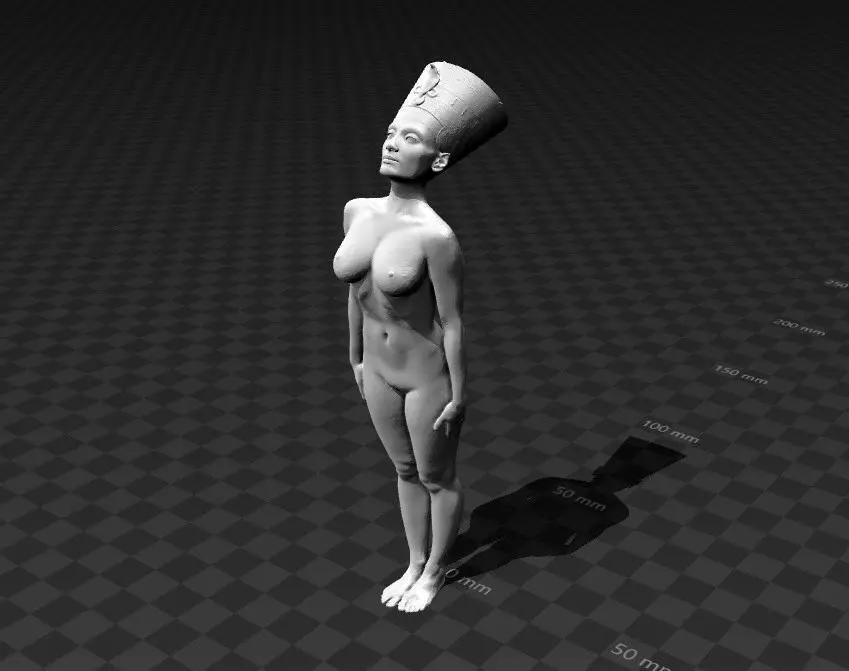 Nefertiti - Beauty of Aten 3D print model_0