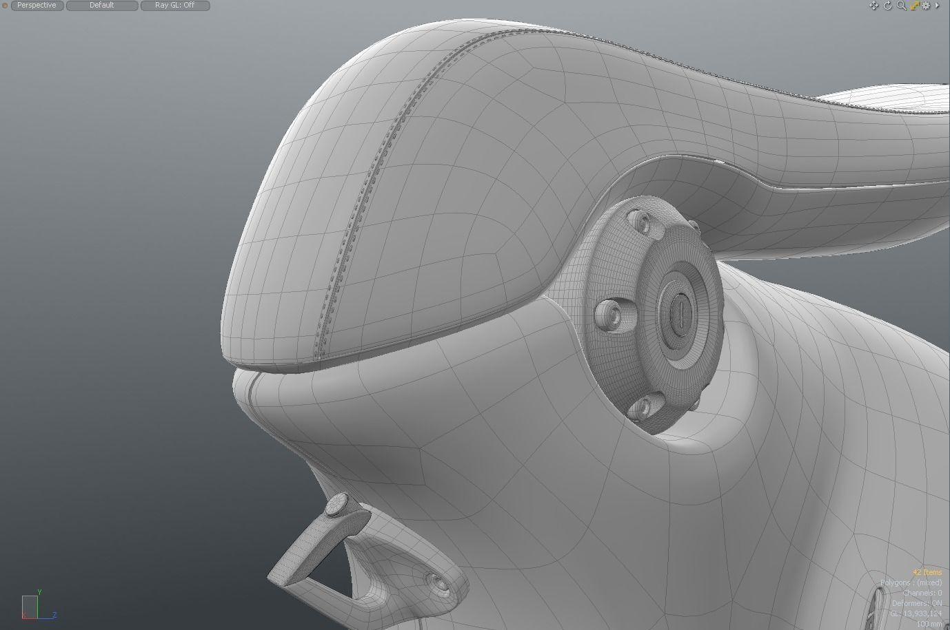 Vespa 946 Scooter 3D model_12