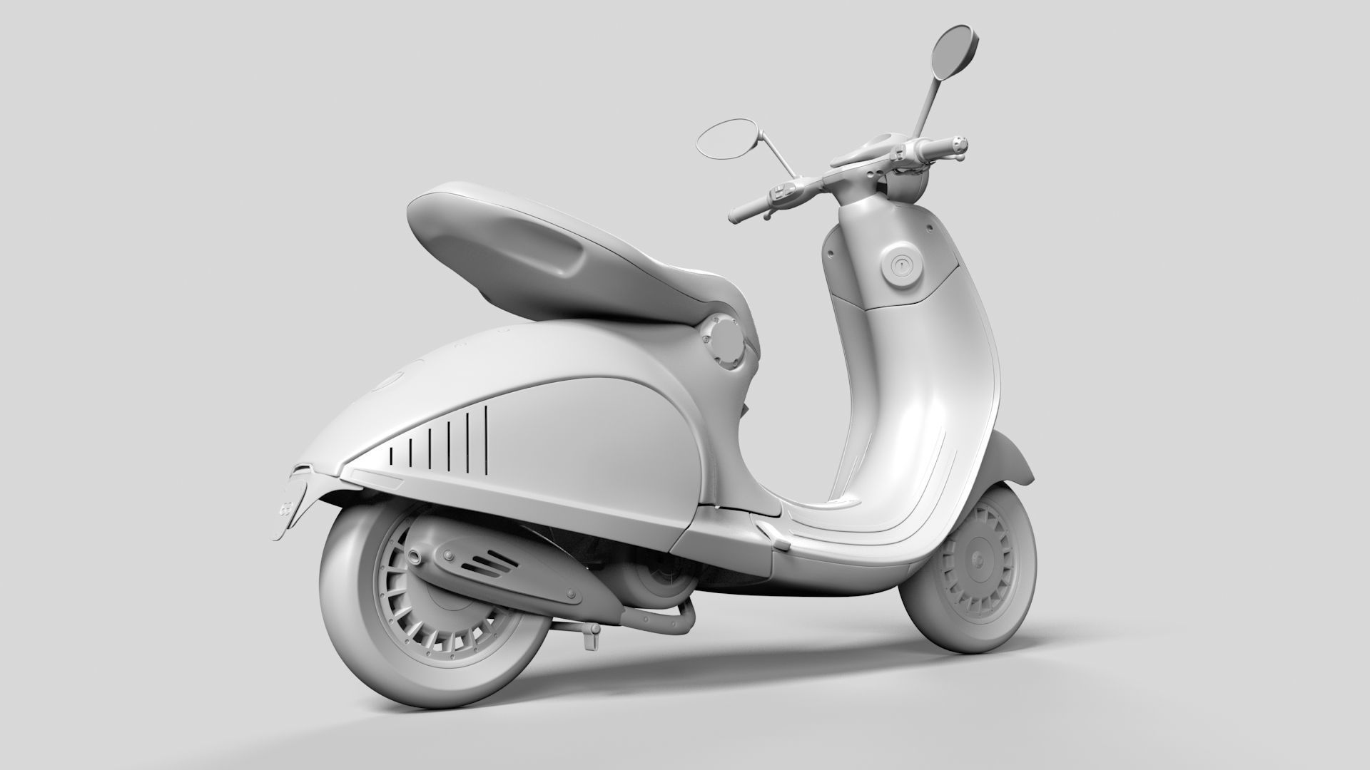 Vespa 946 Scooter 3D model_9