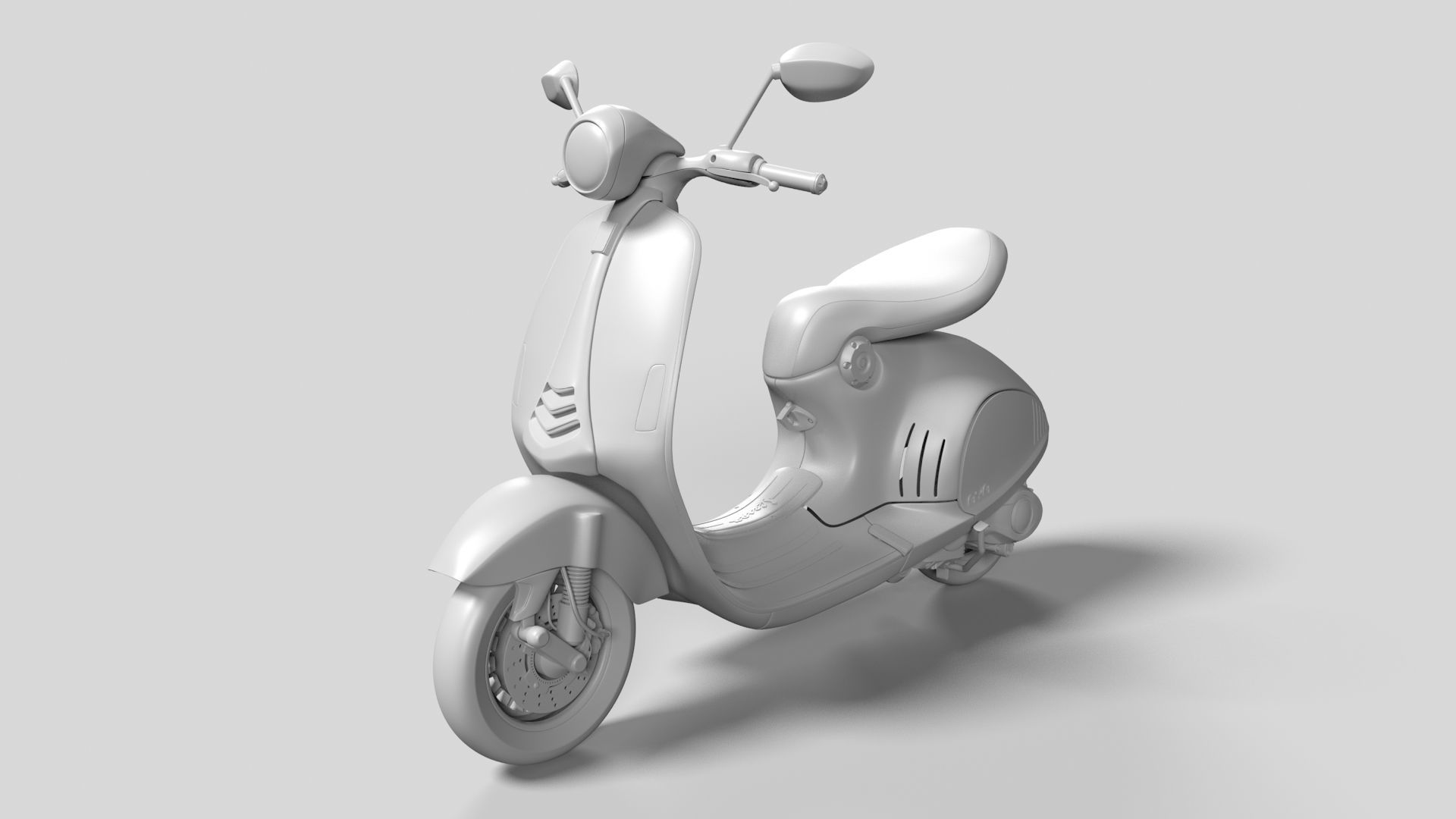 Vespa 946 Scooter 3D model_7