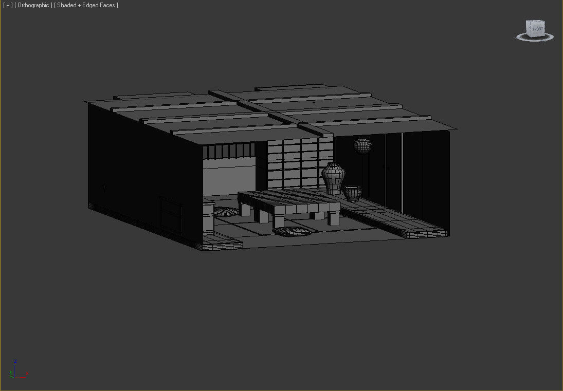 Japanese Room 3D model_4