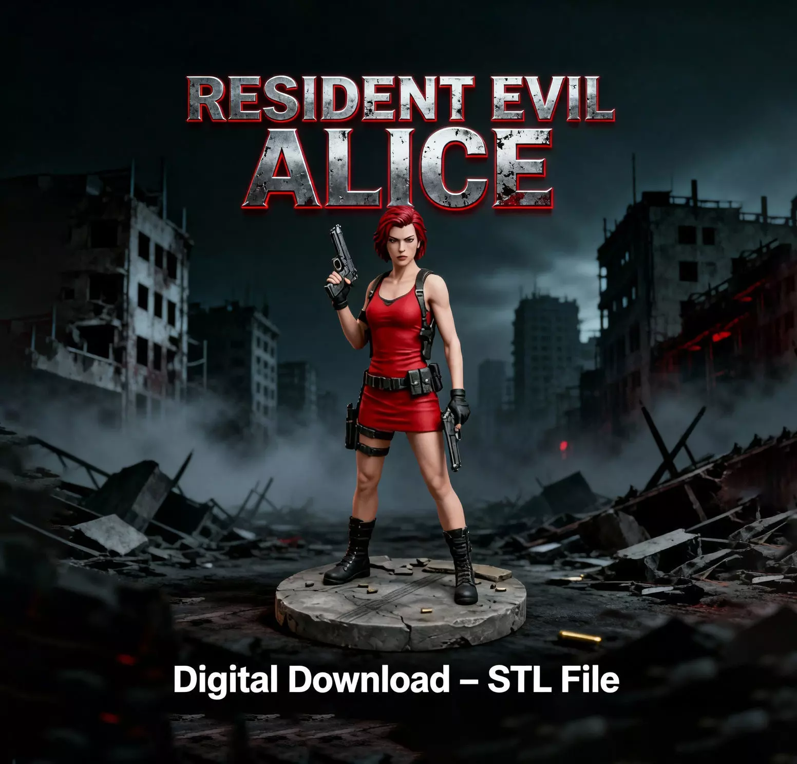 ALICE - Resident Evil 3D print model