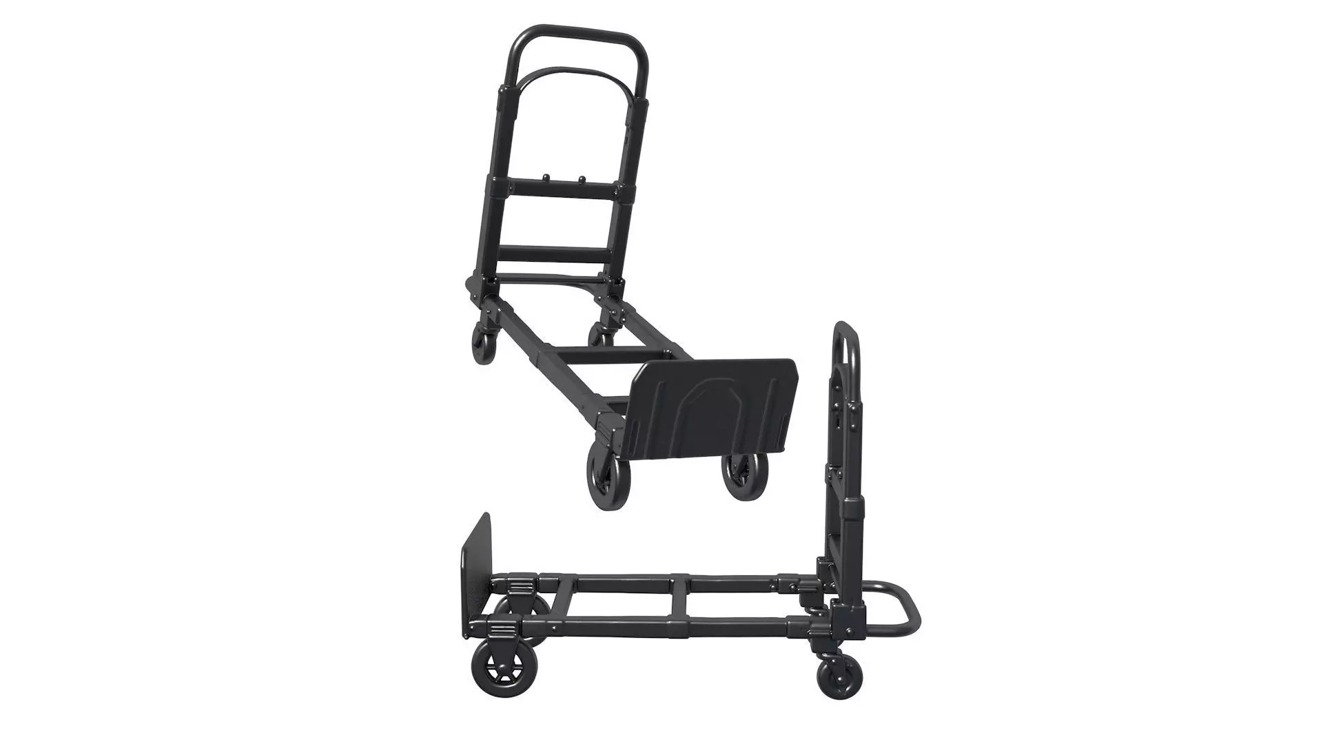 Hand Truck - Folding Hand Dolly Cart with Retractable Handle 3D print model