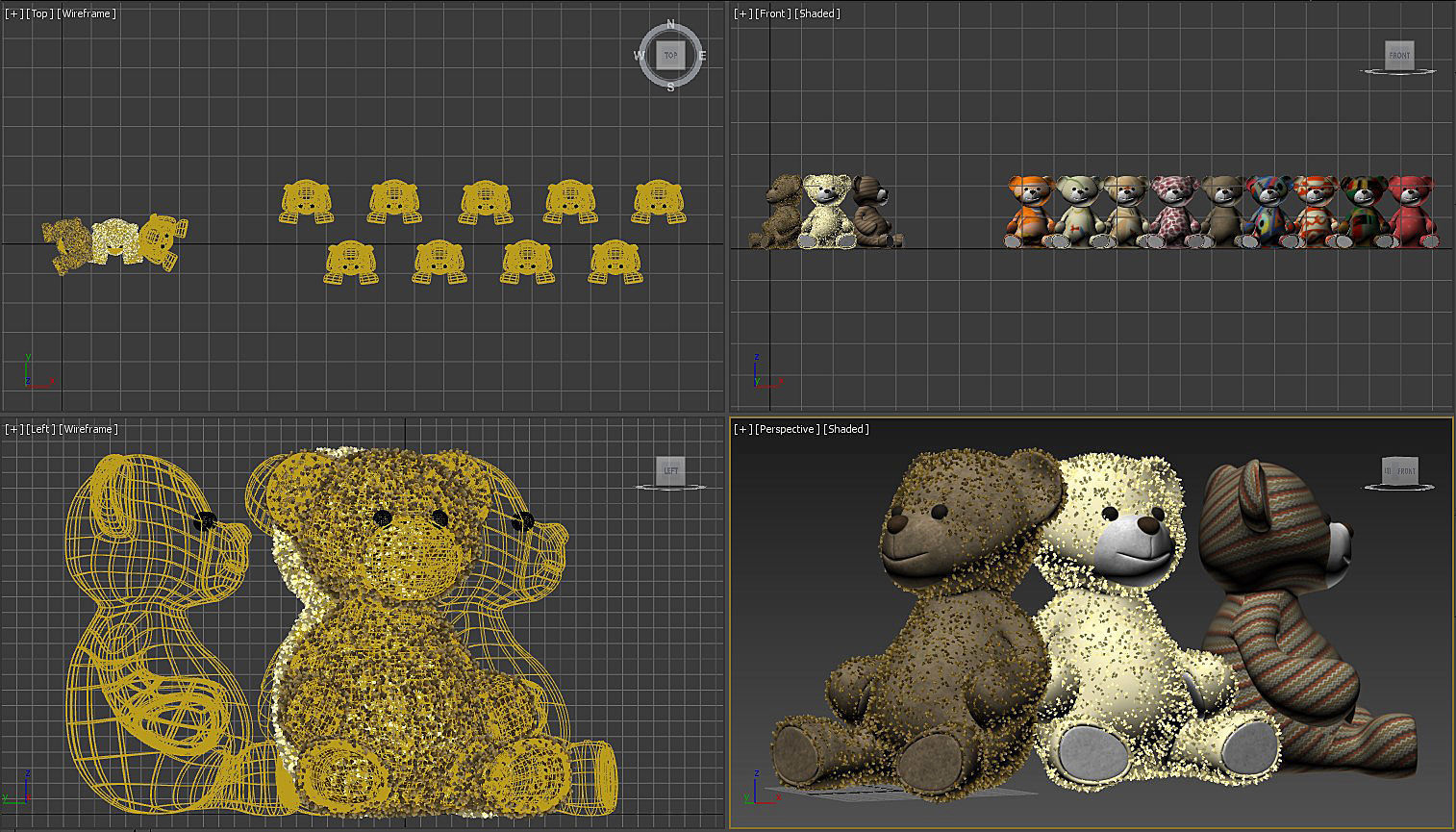 Soft army 3D model_6