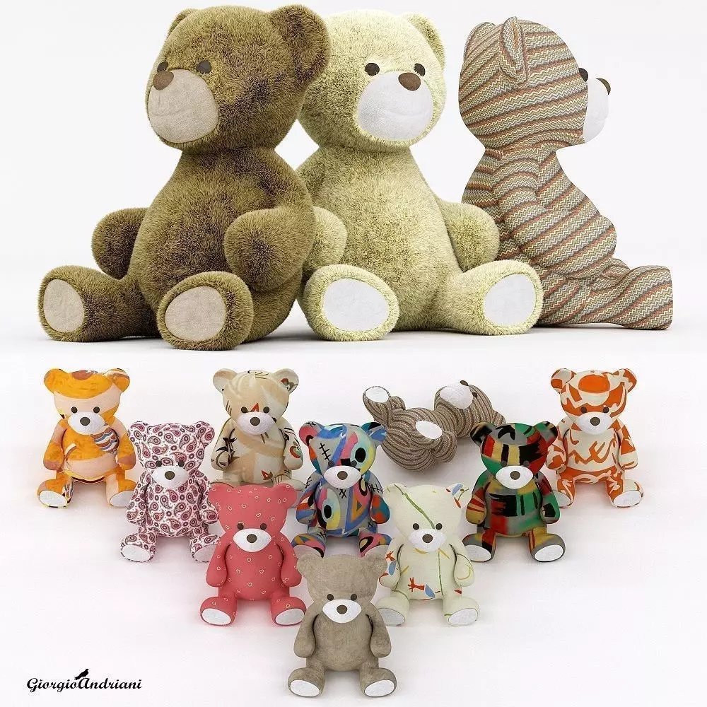 Soft army 3D model_0