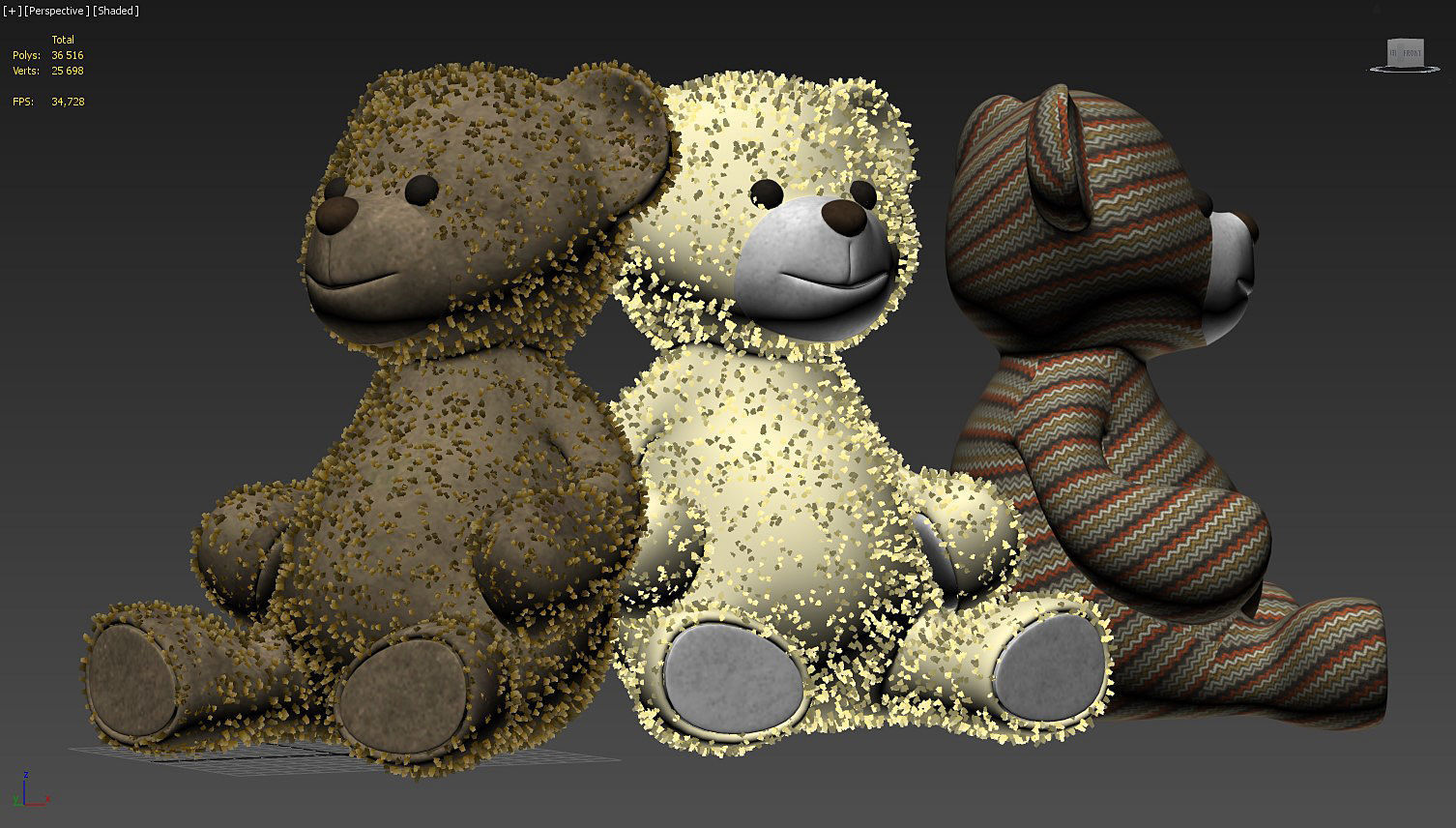 Soft army 3D model_7