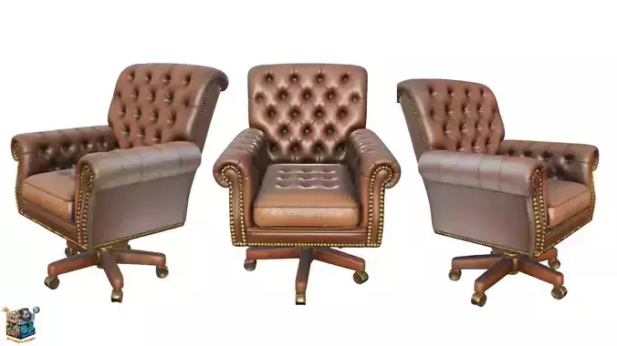 High Detail Executive Office Chair
