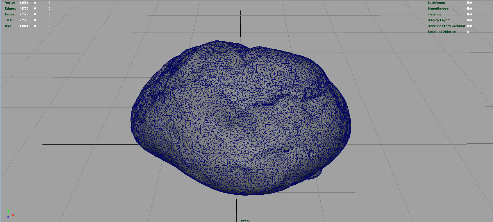 Bread loaf of Low-poly 3D model_5