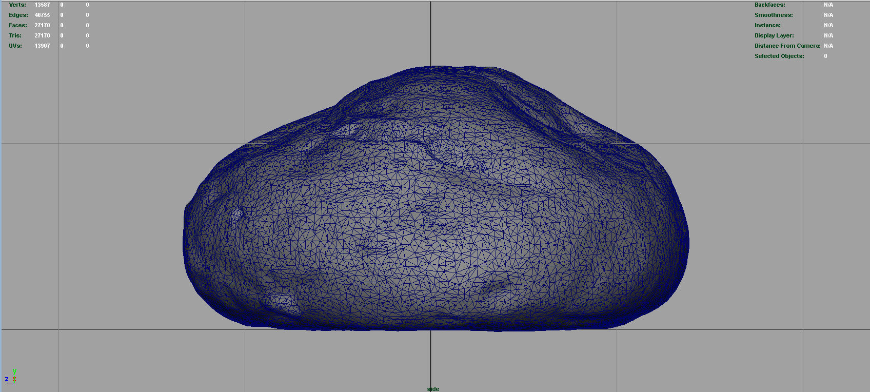 Bread loaf of Low-poly 3D model_12