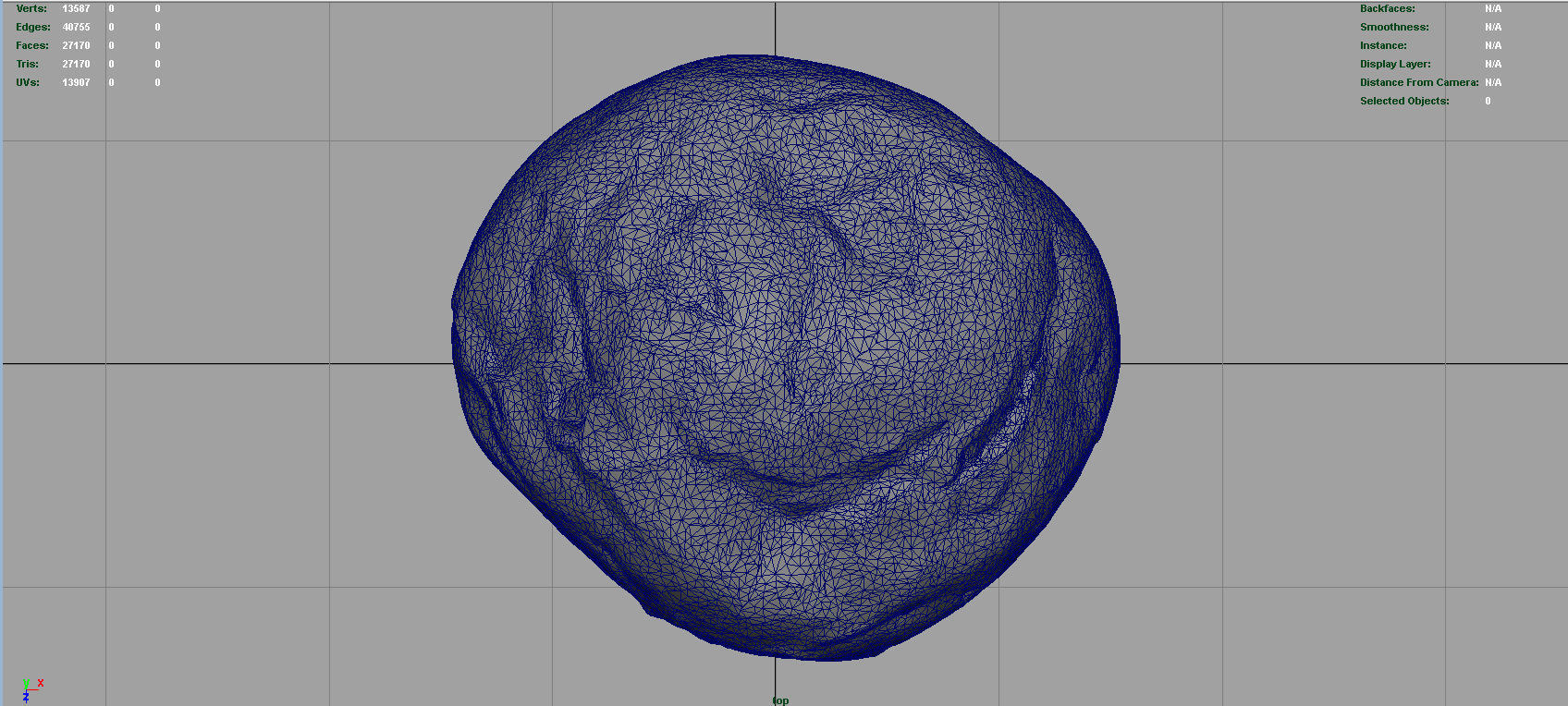 Bread loaf of Low-poly 3D model_10