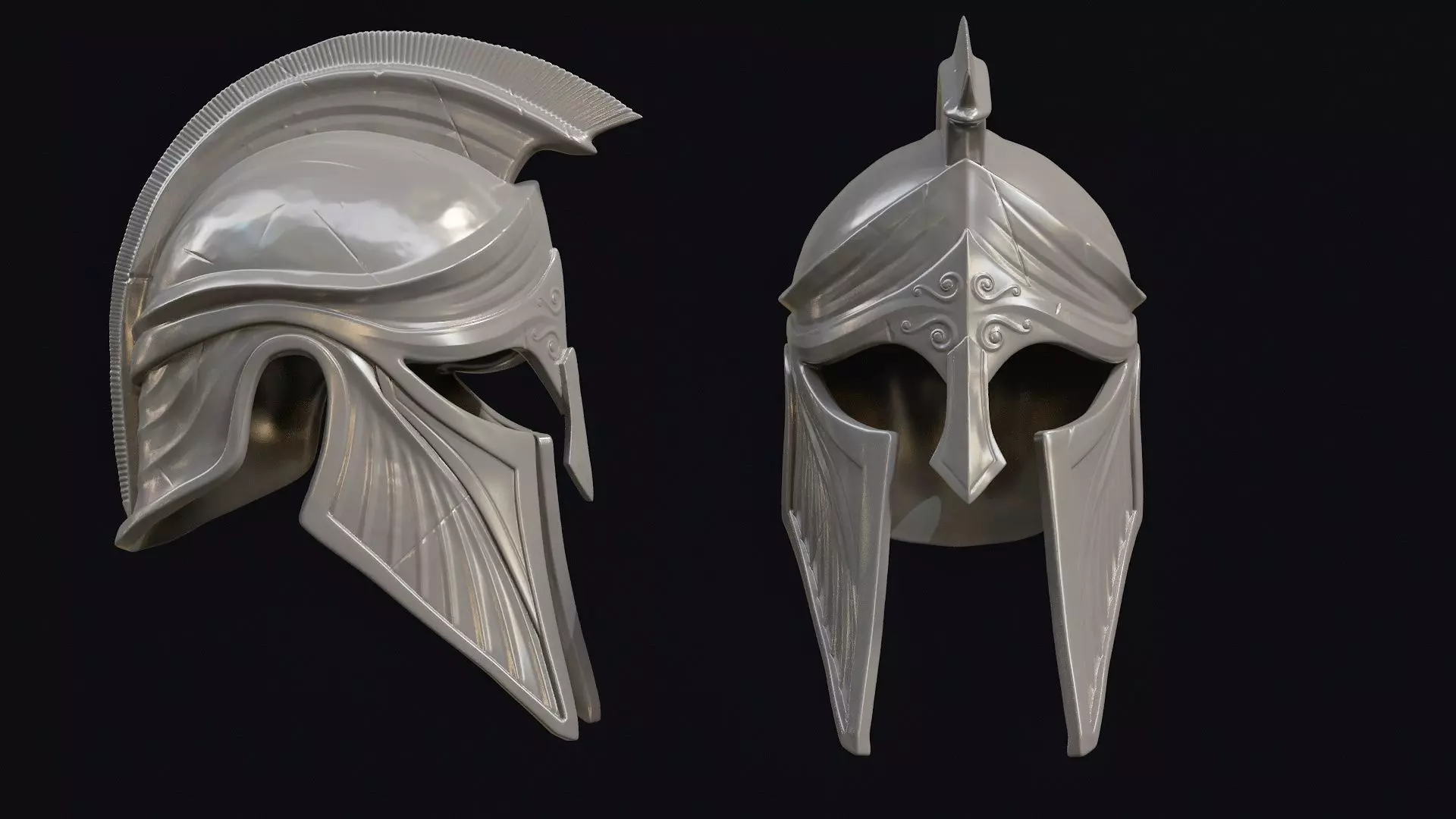 Iron Helmet 5 HP 3D print model