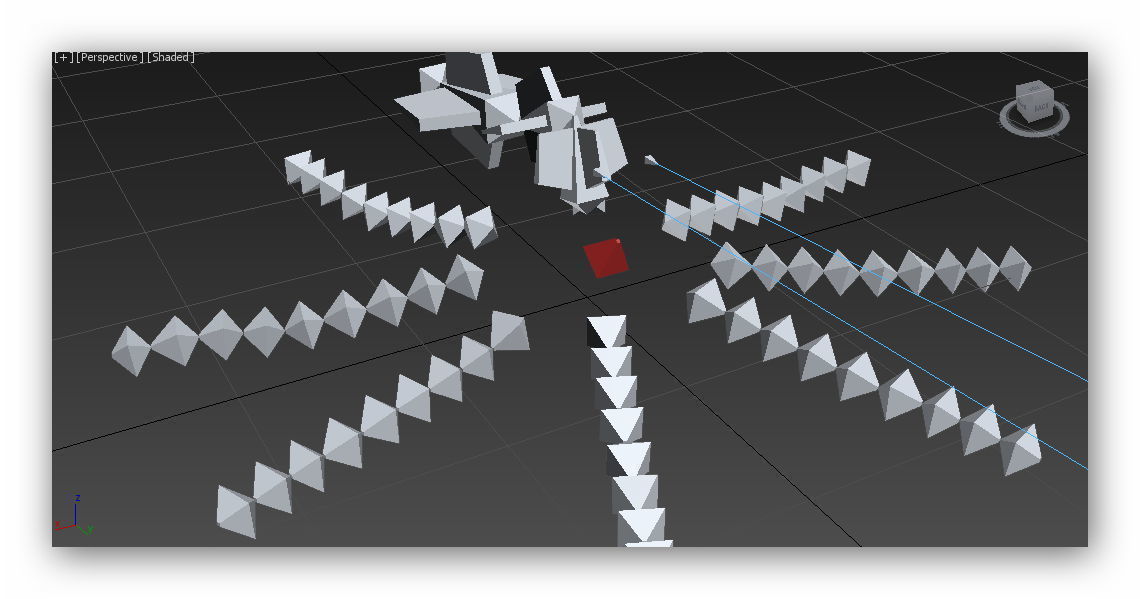 cartoon Octopus  Low-poly 3D model_12