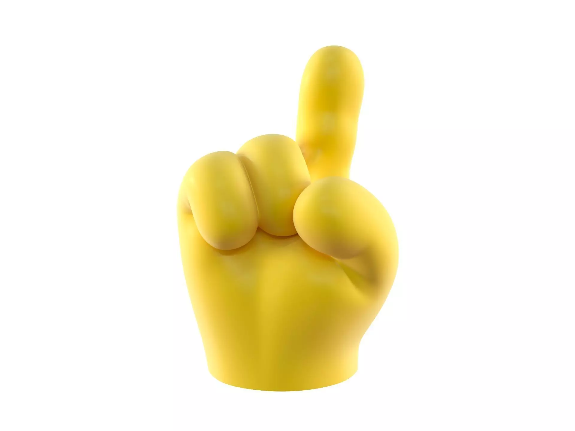 Simpsons Hand - One 3D print model
