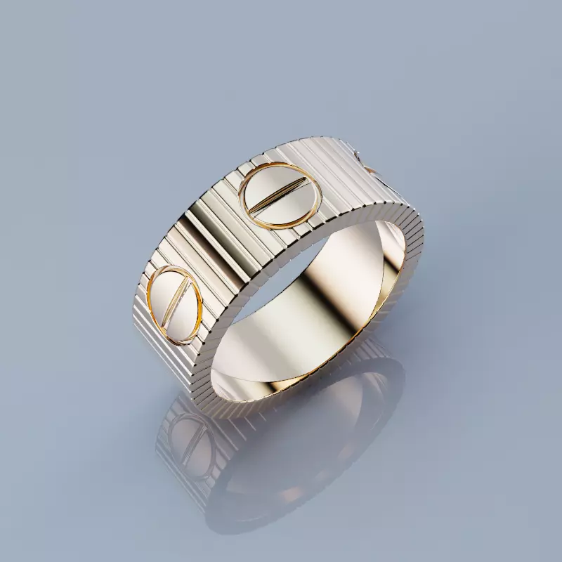 Rings Lov Unlimited All size 3D print model