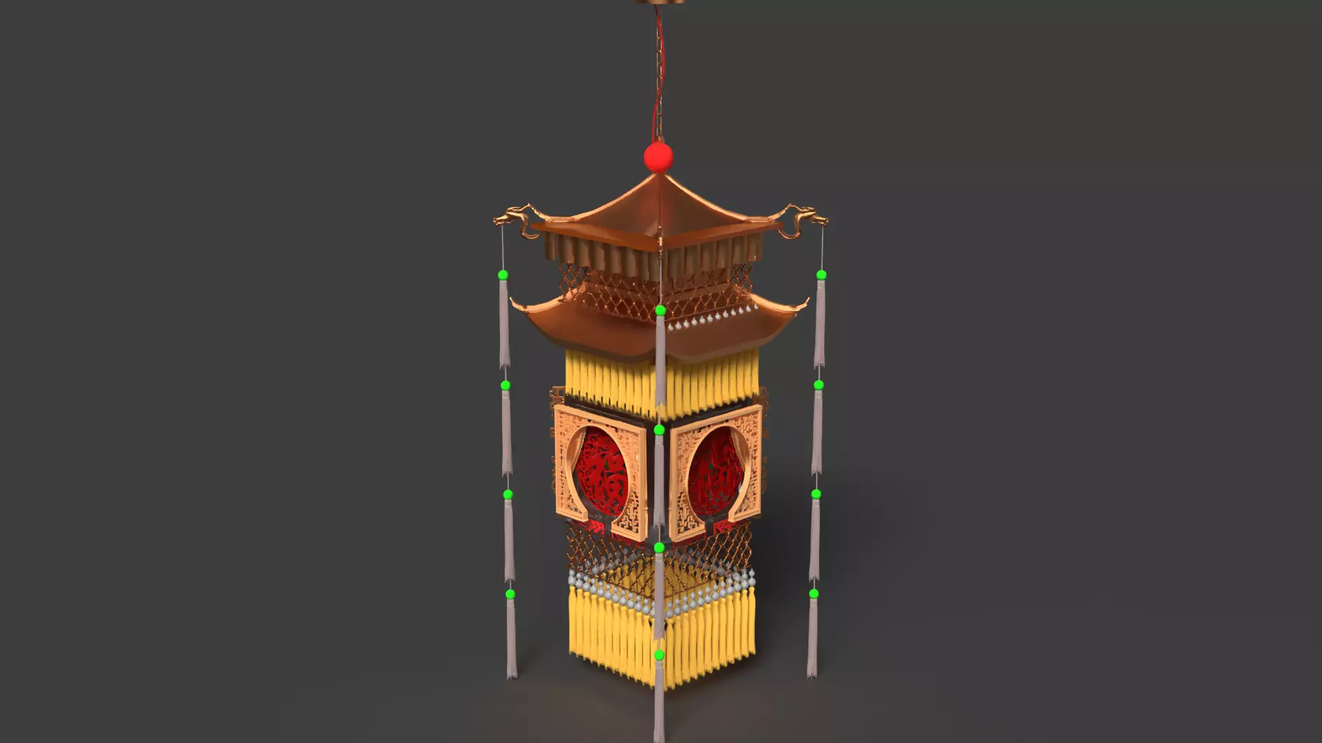 Chinese Palace Lantern 3D model