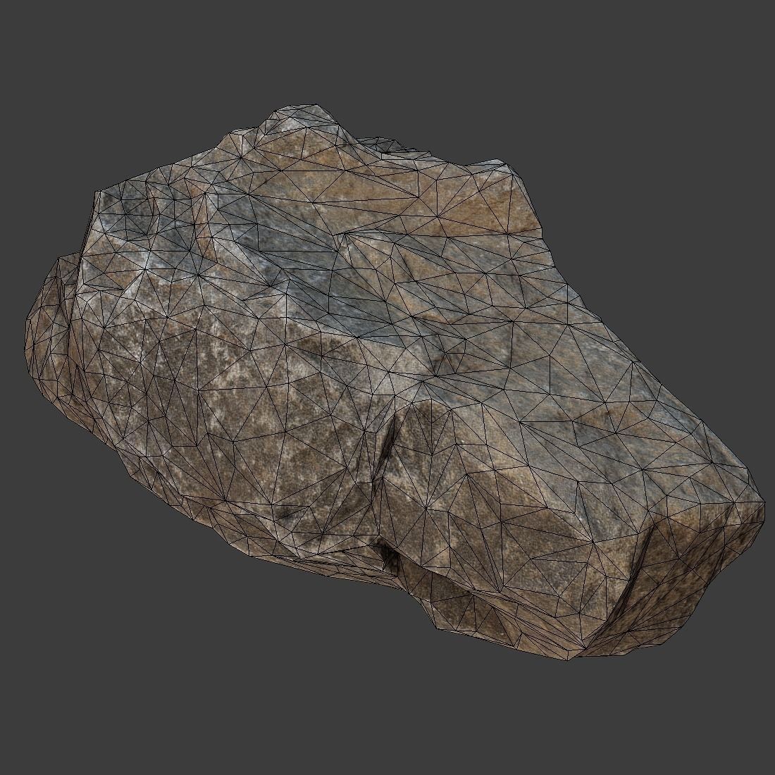 Allison Stone Low-poly 3D model_7