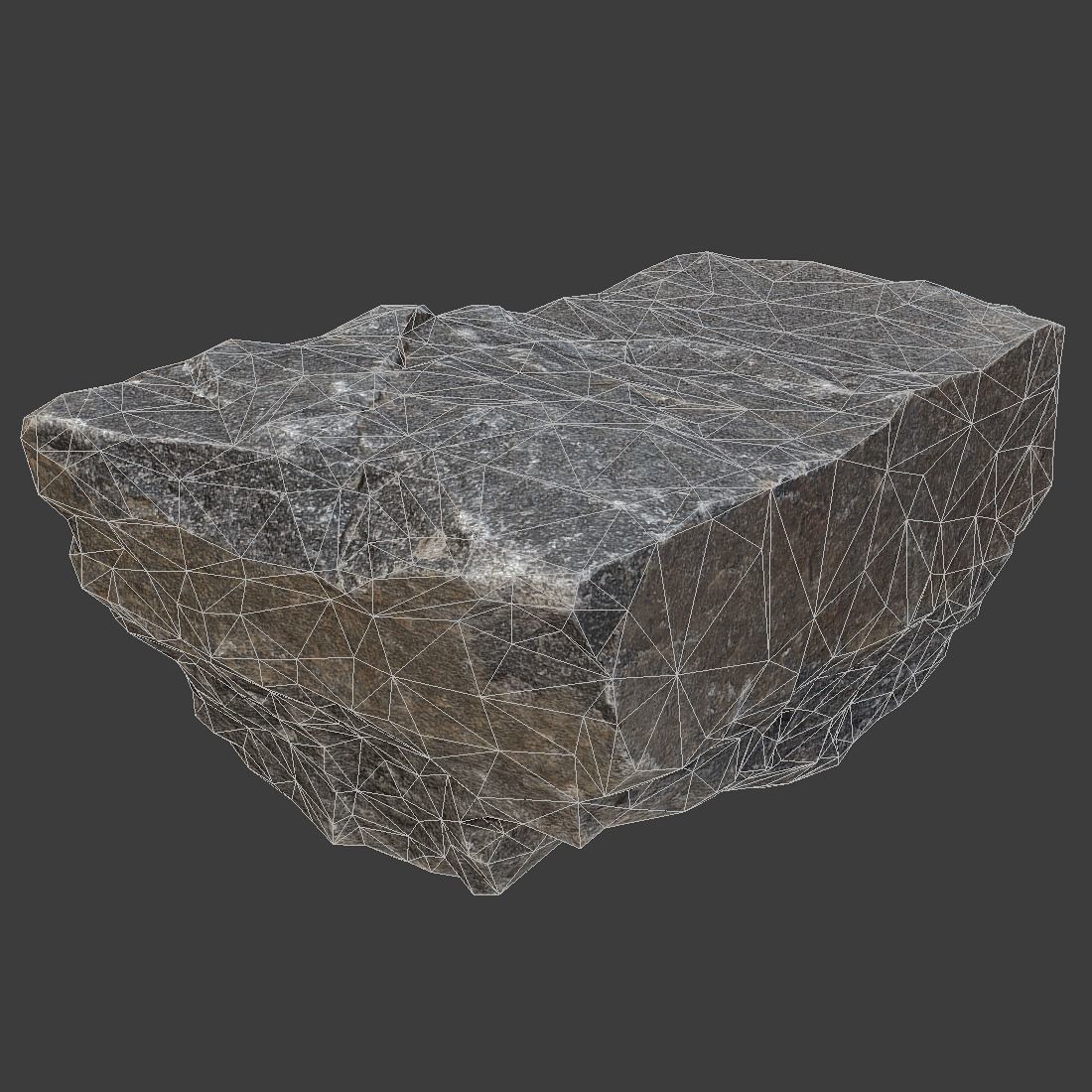 Clara Stone Low-poly 3D model_6