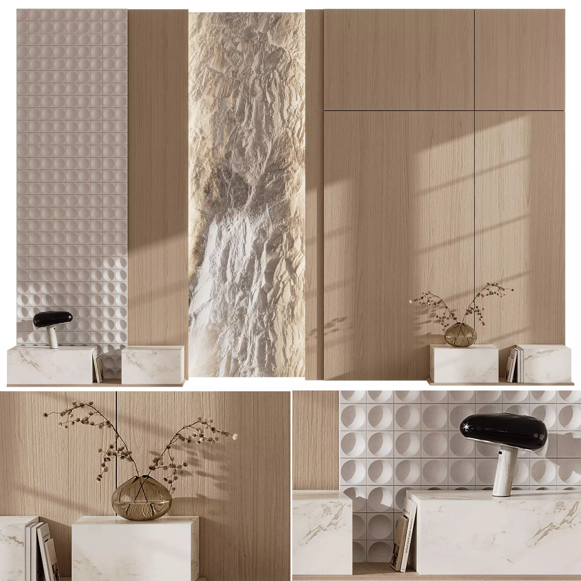 3d wall panel 26 3D model