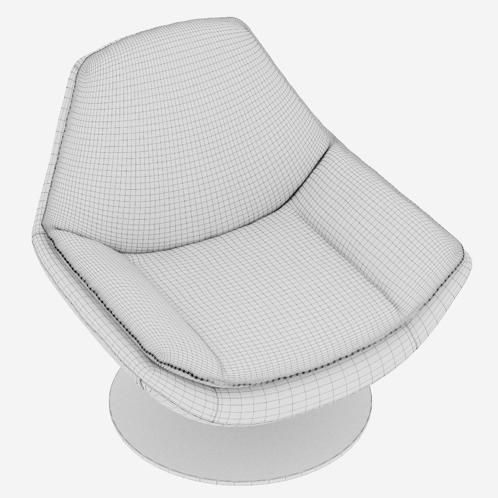 Armchair Dani  3D model_5