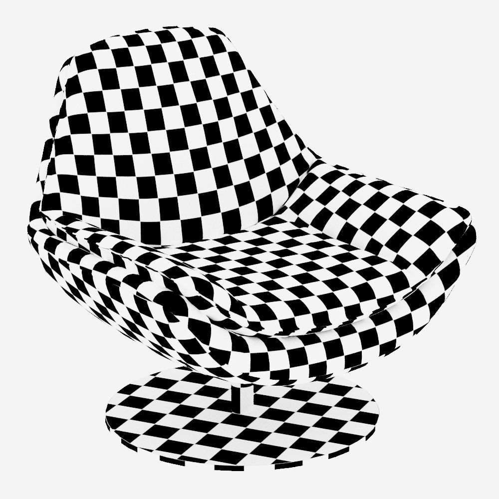 Armchair Dani  3D model_7