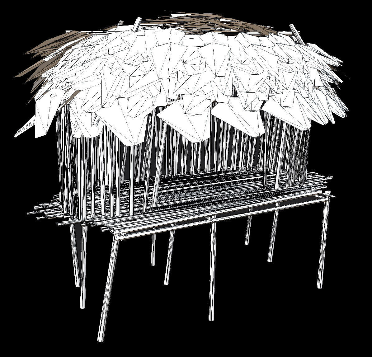 Forest House - PBR - Textured Low-poly 3D model_5