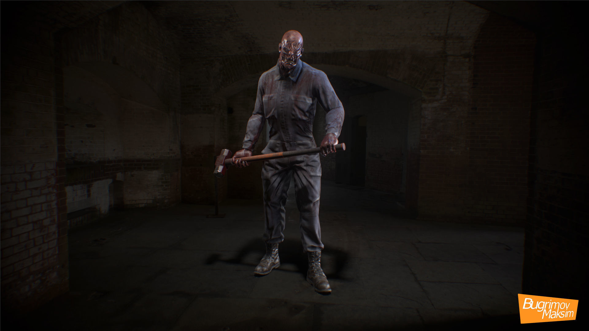 Horrors pack Low-poly 3D model_4