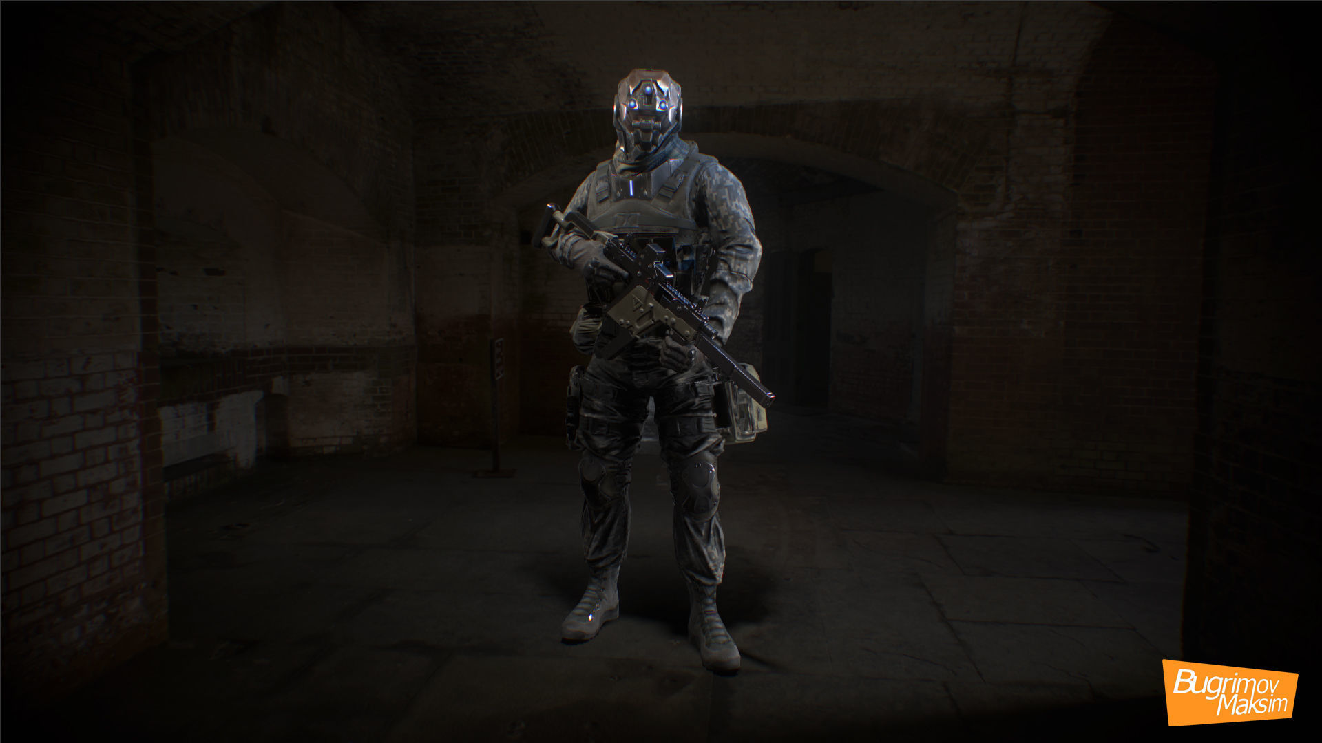 Horrors pack Low-poly 3D model_2