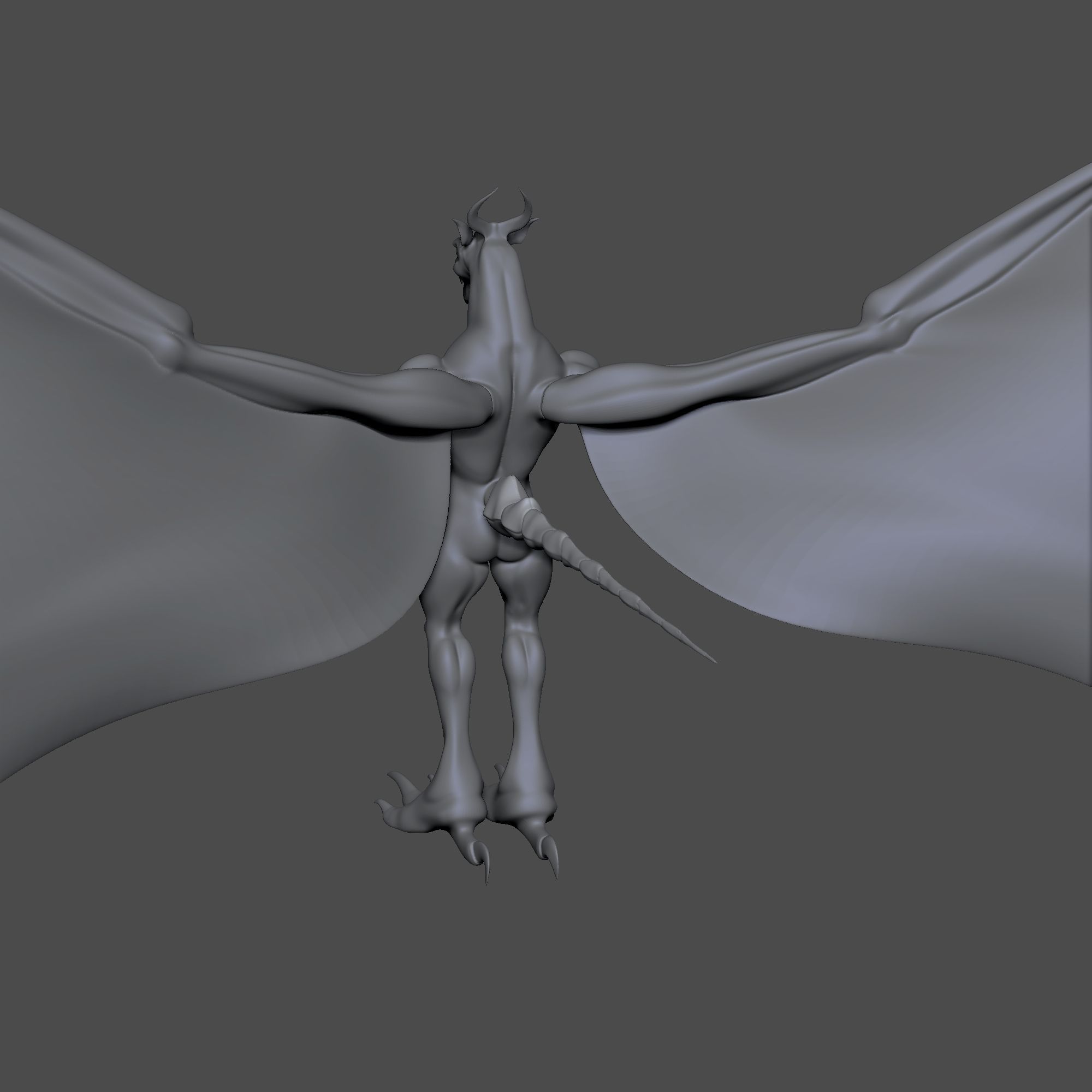 Puff The Magic Scary 6 Eyed Dragon AAA 3D print model_18