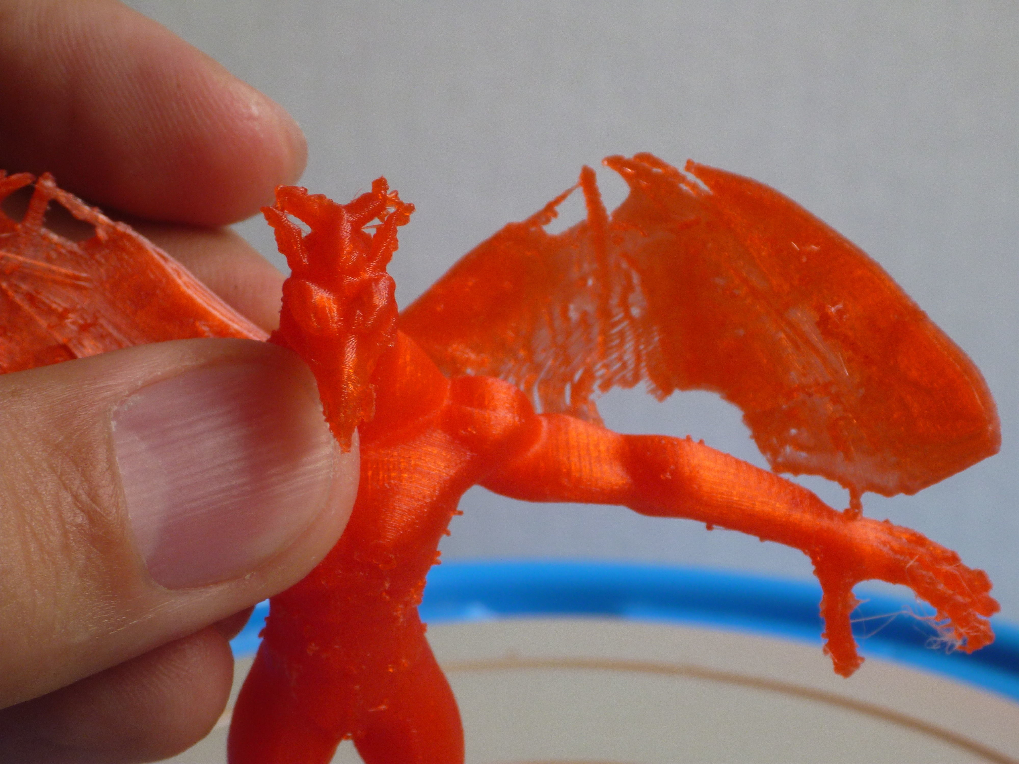 Puff The Magic Scary 6 Eyed Dragon AAA 3D print model_4