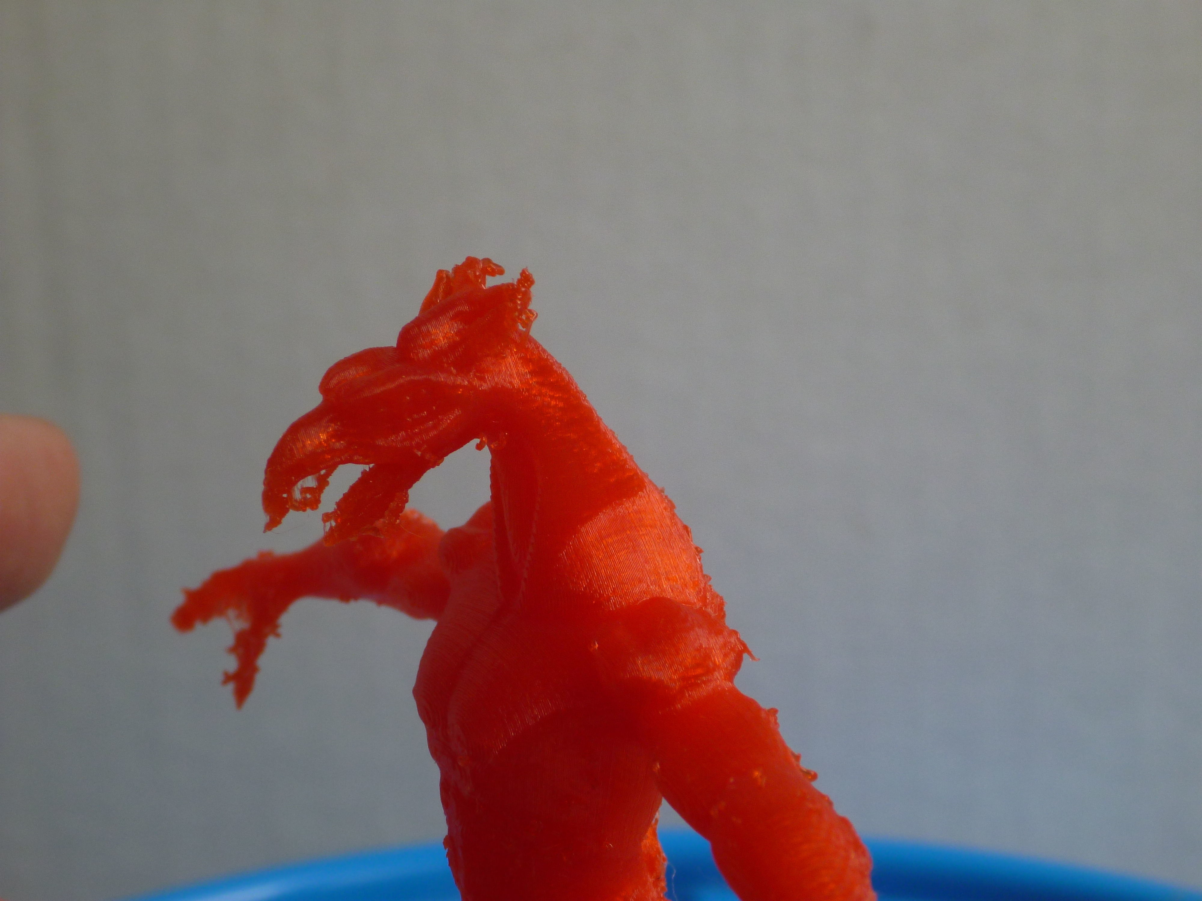 Puff The Magic Scary 6 Eyed Dragon AAA 3D print model_6