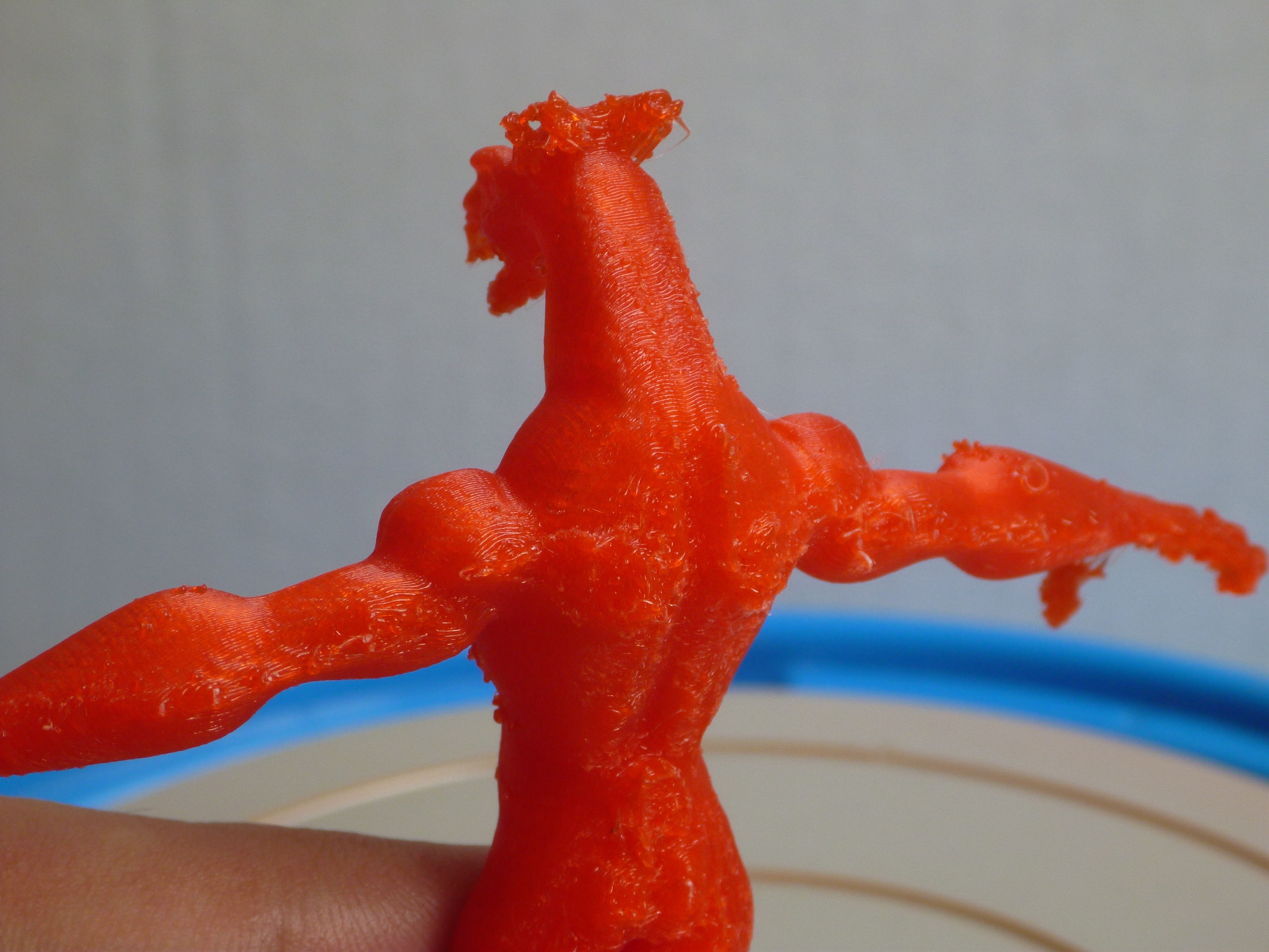 Puff The Magic Scary 6 Eyed Dragon AAA 3D print model_5