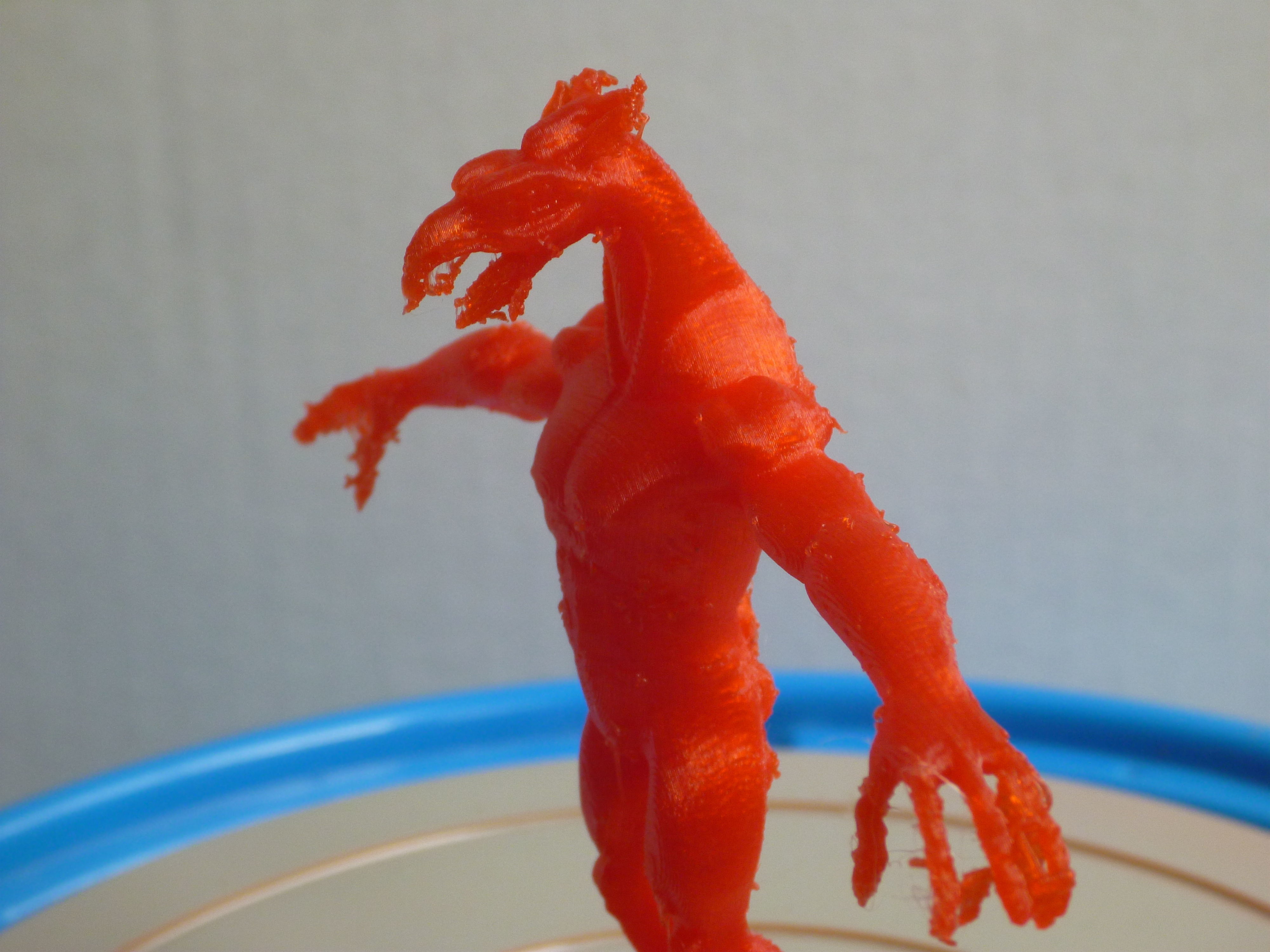 Puff The Magic Scary 6 Eyed Dragon AAA 3D print model_10